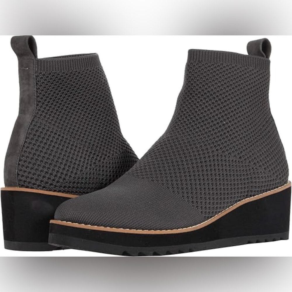 Eileen Fisher Gray Ankle Boots
